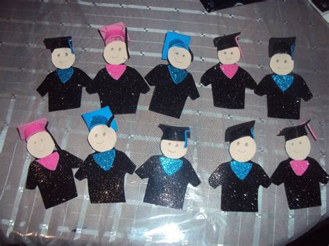 Recuerdos De Graduacion En Foami Figuras De Foami Graduados 50 Piezas