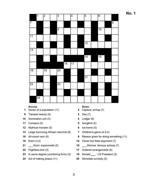 Alphabetical List Of Subjects Crossword Clue Alphabetize Puzzle