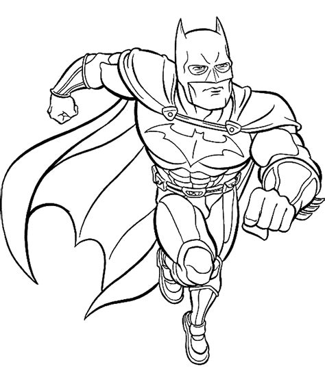 Gambar Untuk Mewarnai Batman Coloringpages Asia Free Hot
