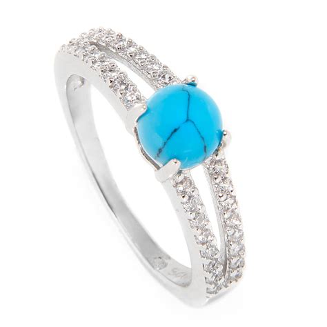 Sterling Silver Turquoise Ring Sbgr01056