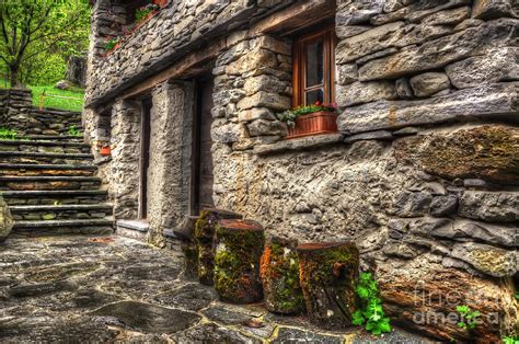 Rustic House In Stone Photograph By Mats Silvan Fine Art America