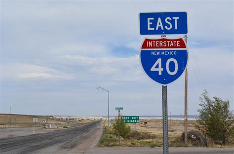 Interstate 40 Mile Marker Map Arizona