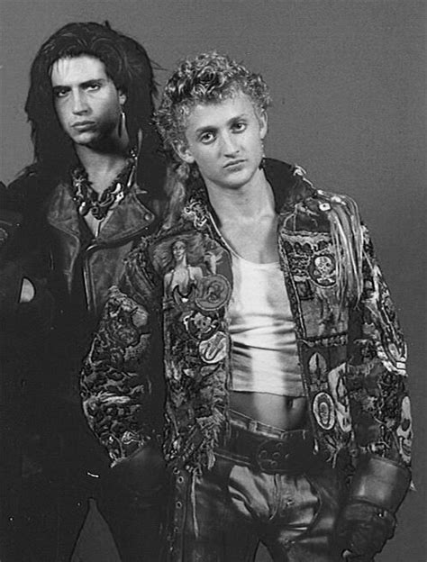 Still Of Billy Wirth Dwayne And Alex Winter Marko In The Lost Boys