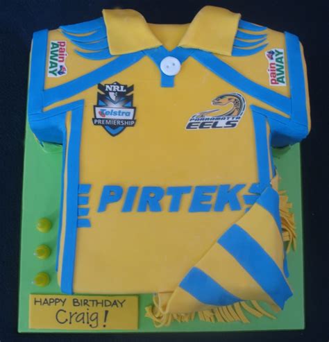 Parramatta eels, parramatta, new south wales. Blissfully Sweet: Parramatta Eels Jersey Cake