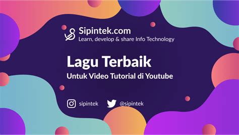Cari video lagu versi cover yang layak dalam pengelola video. Lagu Terbaik yang Cocok untuk Video Tutorial di YouTube ...