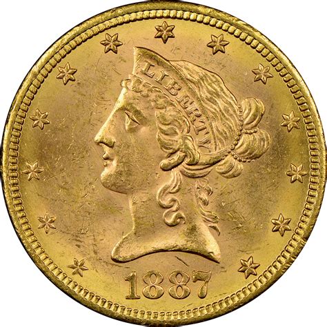 1887 S 10 Ms Coin Explorer Ngc