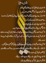 Aqwal E Zareen Farman E Hazrat Ali Farmane Hazrat Ali In Urdu Aqwal