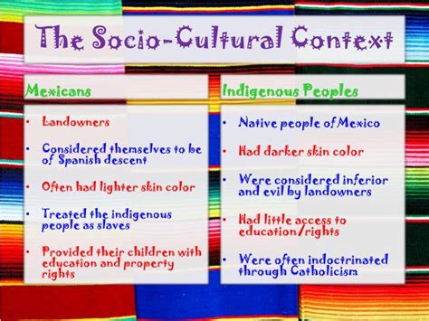 Celia And Socio Cultural Context