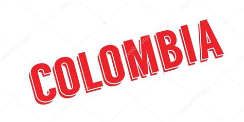 Sello De Goma De Colombia Vectores De Stock Sin Royalties Gratis