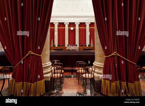 Us Supreme Court Courtroom Washington Dc Usa Stock Photo 73328134