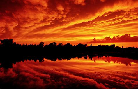 Fire In The Sky Photograph By Jason Politte