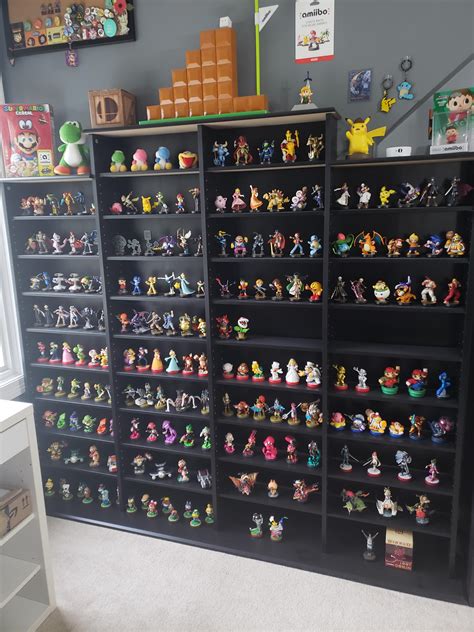 100 Complete Amiibo Collection Excluding Cards Has Been Complete