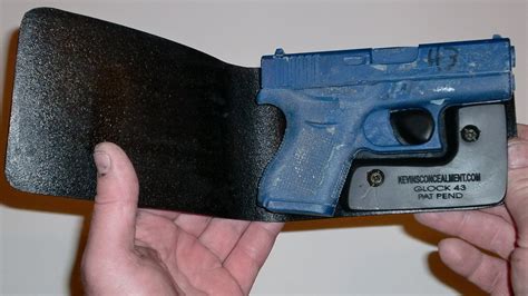 Wallet Holster For Full Concealment Glock 43 Kevins Concealment