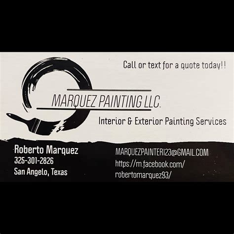 Marquez Painting | San Angelo TX