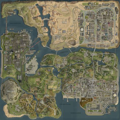 Gta Map With Street Names Maping Resources