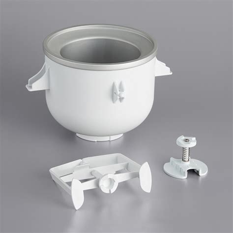 Kitchenaid Kica Wh Ice Cream Maker Attachment For Residential Kitchenaid Stand Mixers