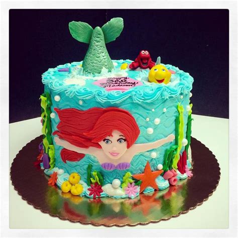 Little Mermaid Birthday Cake Ideas