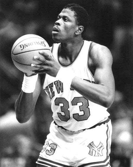 1985 New York Knicks Patrick Ewing Glossy 8x10 Photo Rookie Basketball