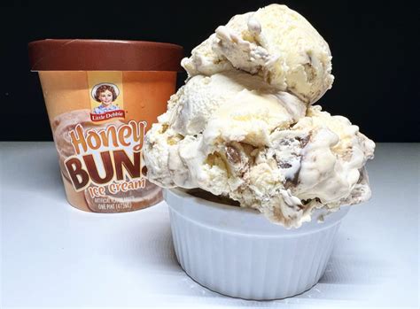 REVIEW Babe Debbie Honey Buns Ice Cream Junk Banter