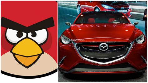 More images for bird in car » New Mazda2 to Feature Angry Birds Design Language ...