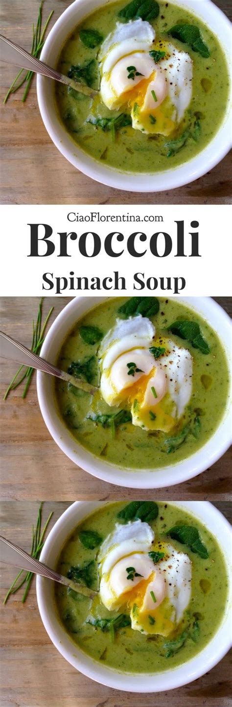 Broccoli Spinach Soup Recipe Vegetarian And Paleo