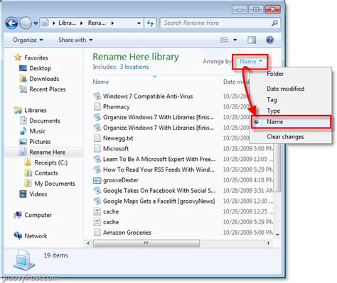 How To Stay Organized With Windows 7 Libraries