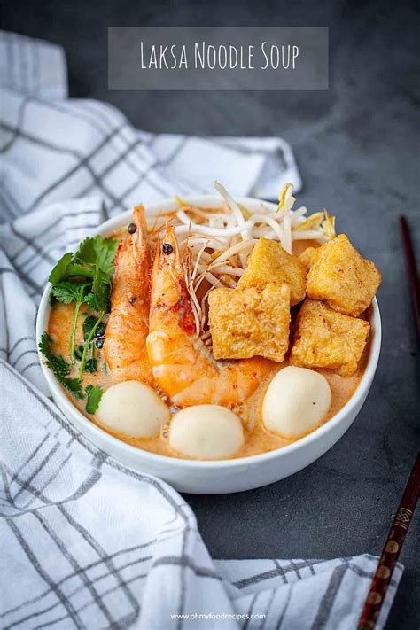 Soup is light, 2 subtle, prefer. Laksa Noodle Soup Southeast Aisa Flavor | Oh My Food Recipes