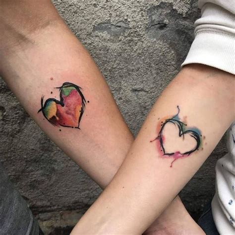 Find the perfect word, quote or message to inspire yourself & others today. Check out the beautiful Heart Tattoo Design for couples # ...
