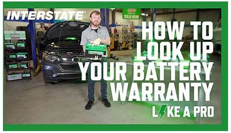 Warranty Lookup | Interstate Batteries