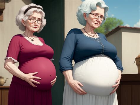 Convert Photo To High Resolution Free Pregnant Granny Single Large Belly