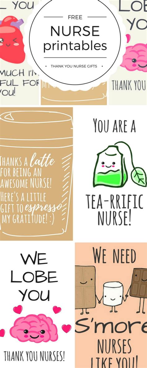 What to give nurses as a thank you. Free Printable Nurse Appreciation Thank You Cards in 2020 ...