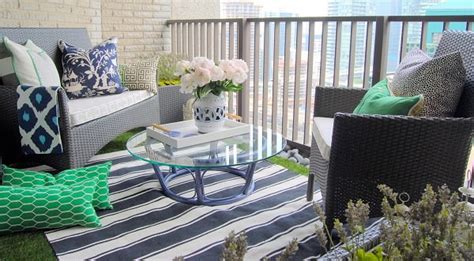 Just a few steps away from the home, this covered patio is about 500 square feet. Balcony Flooring Ideas