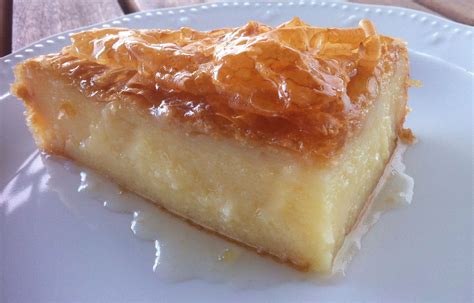 Greek dessert recipes can be as simple as greek manouri cheese drizzled with honey and chopped walnuts. Traditional Greek Galaktoboureko recipe (Greek Custard Pie ...