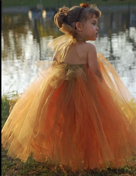 Burnt Orange Flower Girl Dresses Ball Gown · Dressydances · Online Store Powered By Storenvy