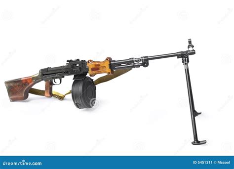Soviet Light Machinegun Rpd 44 Stock Image Image 5451311