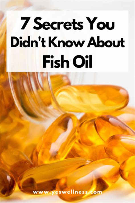 7 Secrets You Didn T Know About Fish Oil In 2020 Fish Oil Benefits