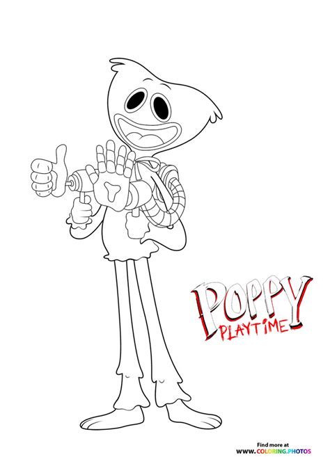 Huggy Wuggy - Coloring Pages for kids