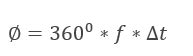 This can be occurred when the two waveforms have the same frequency and the same phase. Calculating Phase Difference Between Two Waves - Voltage ...