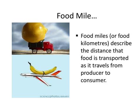 Food deserts can be described as geographic areas where residents' access to affordable, healthy food options (especially fresh fruits and vegetables) is restricted or nonexistent due to the absence of grocery stores within convenient traveling distance. PPT - Concept of Food Miles PowerPoint Presentation - ID ...
