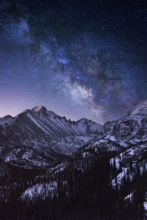 Wildlifearth Milky Way Landscape Photography Rocky Mountain