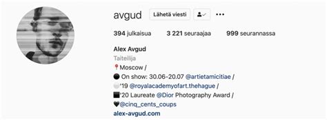 Great Instagram Bio Examples For Photographers