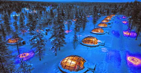 Descubre Tu Mundo Destino Hotel Kakslauttanen Finlandia Auroras