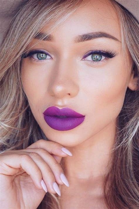 Trending Purple Lipstick Shades For See More Glaminati
