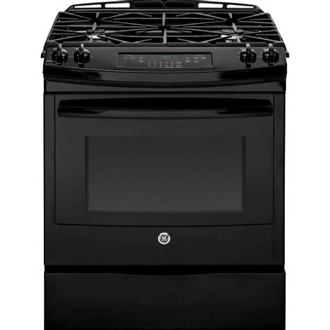 Ge Appliances Jgs650defbb 30 Slide In Gas Range Black