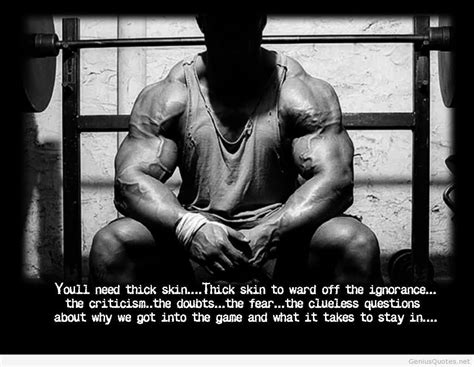 Wallpaper Motivational Bodybuilding Quote