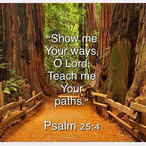 Prayer Bible Amen Show Me Your Ways O Lord Teach Me Your Paths