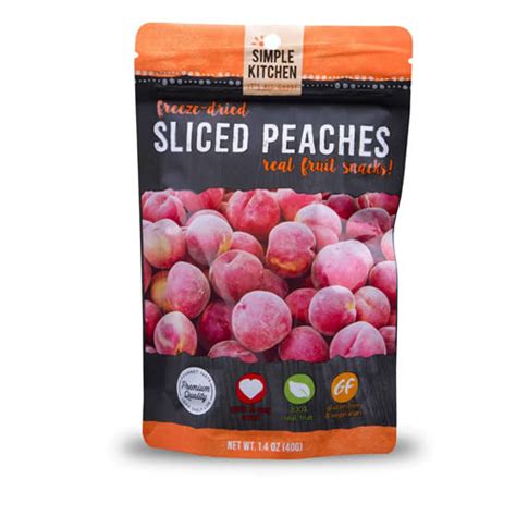 Simple Kitchen Freeze Dried Peaches Readywise