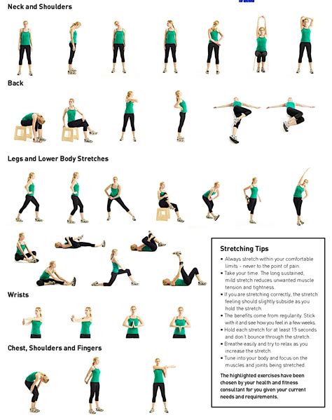 For Coaches Team Handbook Example Lower Body Stretches Workout For Beginners Dance
