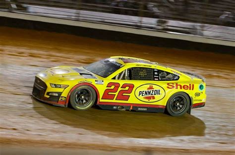 Joey Logano Finishes Third To Lead Ford At Bristol Dirt
