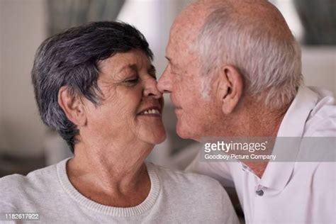 Real Older Couple Kissing Photos And Premium High Res Pictures Getty Images